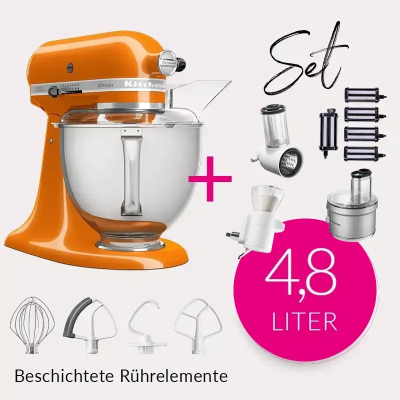 KitchenAid 175 Set - Küchenmaschine miot Rührelementen