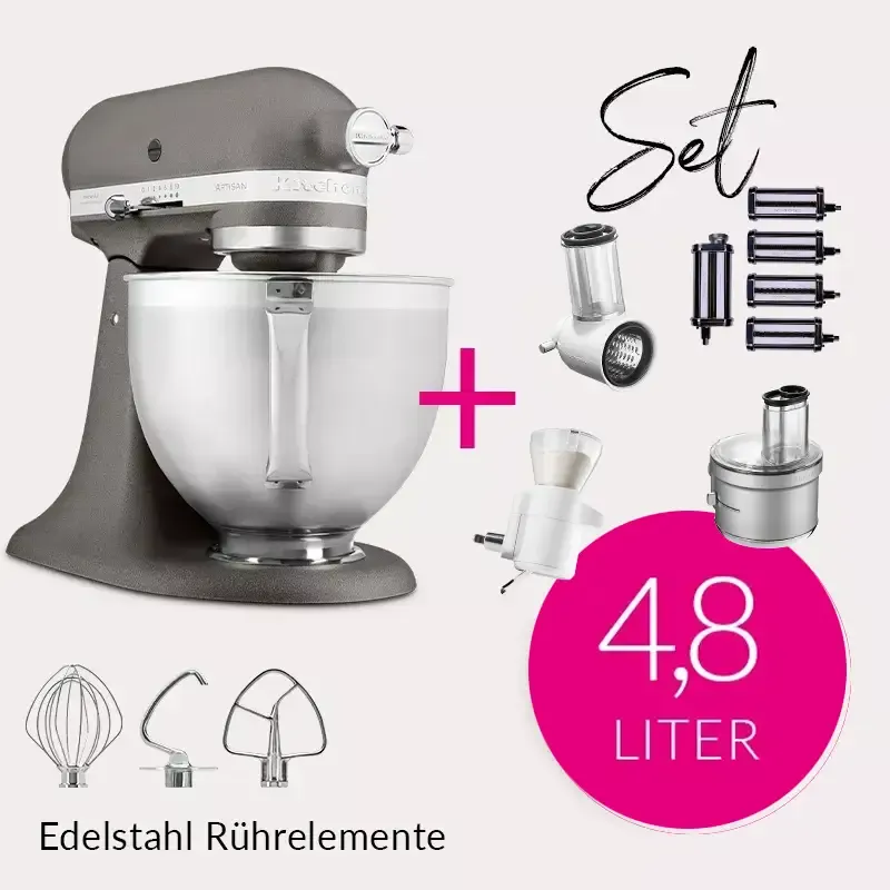 KitchenAid 185 Set - Küchenmaschine mit Rührelementen