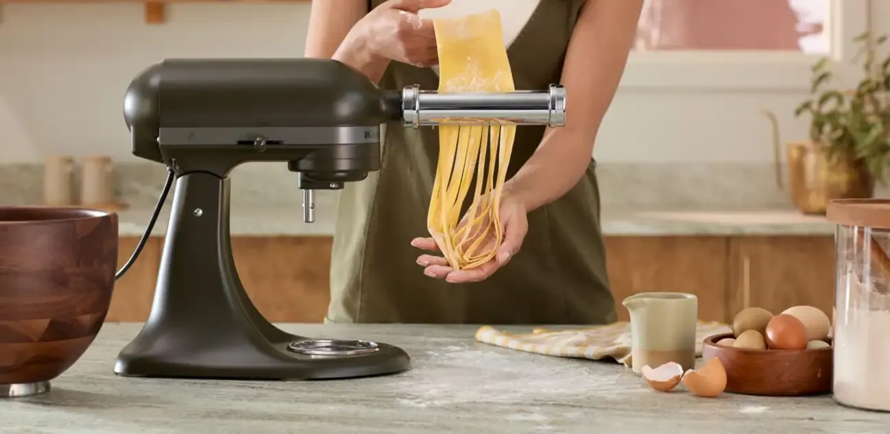 KitchenAid Design Serie mit Pasta Zubehör