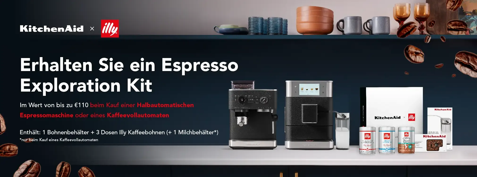 KitchenAid Espresso-Exploration-Kit Siebträger