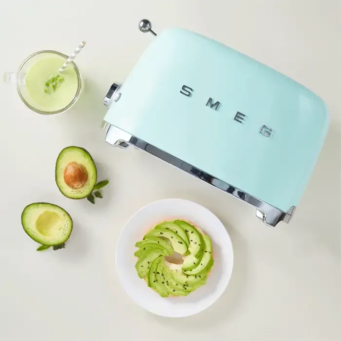 Smeg 2 Scheiben Toaster Pistazie