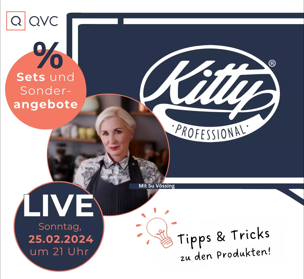 Kitty Professional LIVE auf QVC