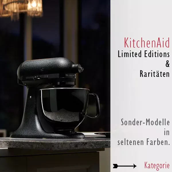 KitchenAid Artisan  Küchenmaschine Limited Edition in Schwarz