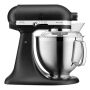 KitchenAid Artisan 4,8 Liter KSM185 Sallys Spar-Set mit Food Processor & Fleischwolf - GUSSEISEN SCHWARZ