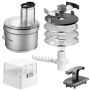 KitchenAid Artisan 4,8 Liter KSM185 Sallys Spar-Set mit Food Processor & Fleischwolf - GUSSEISEN SCHWARZ