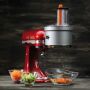 KitchenAid Artisan 4,8 Liter KSM185 Sallys Spar-Set mit Food Processor & Fleischwolf - GUSSEISEN SCHWARZ