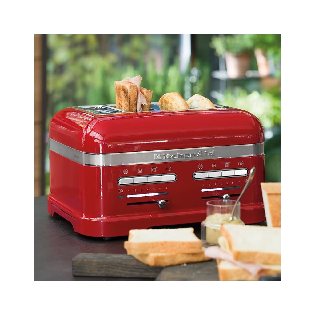 KitchenAid Artisan Rot 4-Scheiben-Toaster Liebesapfel