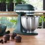 KitchenAid Artisan 4,8 Liter KSM185 Sallys Spar-Set mit Food Processor & Fleischwolf - PEBBLED PALM / PALMENSTRAND