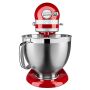 KitchenAid Artisan 4,8 Liter KSM185 Spar-Set Pasta Deluxe mit 5-teiligem Nudelwalzen-Set, Fleischwolf - LIEBESAPFEL ROT