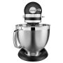 KitchenAid Artisan 4,8 Liter KSM185 Spar-Set Pasta Deluxe mit 5-teiligem Nudelwalzen-Set, Fleischwolf - GUSSEISEN SCHWARZ