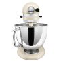 KitchenAid Artisan 4,8 Liter KSM175 Spar-Set Pasta Deluxe mit 5-teiligem Nudelwalzen-Set, Fleischwolf - CREME