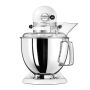 KitchenAid Artisan 4,8 Liter KSM175 Spar-Set Pasta Deluxe mit 5-teiligem Nudelwalzen-Set, Fleischwolf - WEISS