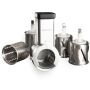 Kenwood Küchenmaschine Titanium Chef Baker XL Silber KVL85.224SI - Spar-Set Trommelraffel