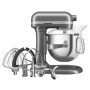 KitchenAid Artisan 6,6 Liter - Medaillon Silber