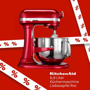 KitchenAid Artisan 6,9 Liter Liebesapfel Rot