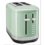 KitchenAid 2-Scheiben Toaster mit manueller Bedienung - 5KMT2109EPT - PISTAZIE