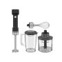 KitchenAid Go Cordless Stabmixer mit Zubehör 5KHBRV05BM - Matt Schwarz - ohne Akku