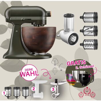 DESIGN EDITION: KitchenAid Artisan 4,7 Liter Spar-Set mit...