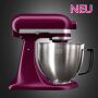 Kitty Professional Profi-Rührschüssel Super Bowl kompatibel mit KitchenAid 4,3 / 4,7 und 4,8 Liter