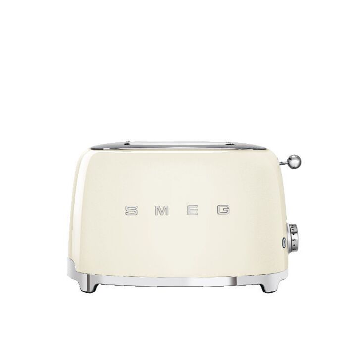 SMEG 2-Schlitz Toaster TSF01CREU Creme 50s Retro-Style