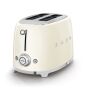 SMEG 2-Schlitz Toaster TSF01CREU Creme 50s Retro-Style