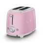 SMEG 2-Schlitz Toaster TSF01PKEU Caddilac Pink 50s Retro-Style