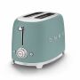 SMEG 2-Schlitz Toaster TSF01EGMEU Emerald Green-Matt 50s Retro-Style