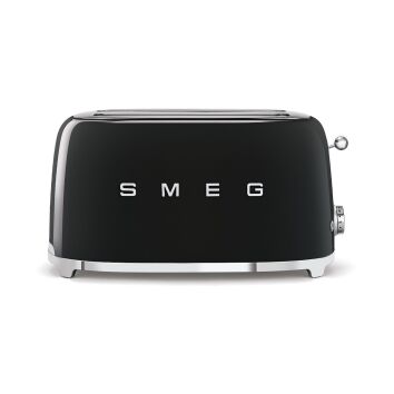 SMEG 2-Schlitz Toaster TSF02BLEU Schwarz 50s Retro-Style