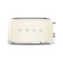 SMEG 2-Schlitz Toaster TSF02CREU Creme 50s Retro-Style