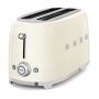 SMEG 2-Schlitz Toaster TSF02CREU Creme 50s Retro-Style