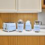 SMEG Wasserkocher KLF03PBEU mit 1,7 L Fassungsvermögen - Pastellblau 50s Retro-Style