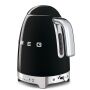 SMEG Wasserkocher 1,7 L mit einstellbarerer Temperaturregelung - Schwarz KLF04BLEU