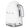 SMEG Wasserkocher 1,7 L mit einstellbarer Temperturregelung - Weiß  KLF04WHEU