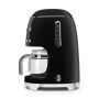 SMEG Kaffeemaschine DCF02BLEU Schwarz 50s Retro-Style