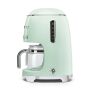 SMEG Kaffeemaschine DCF02PGEU Pastellgrün 50s Retro-Style