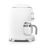 SMEG Kaffeemaschine DCF02WHEU Weiß 50s Retro-Style