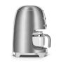 SMEG Kaffeemaschine DCF02SSEU Edelstahl 50s Retro-Style