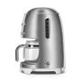 SMEG Kaffeemaschine DCF02SSEU Edelstahl 50s Retro-Style