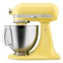 KitchenAid 4,7 Liter KSM195 Spar-Set mit Sieb mit digitaler Waage, Fleischwolf - YELLOW BUTTER