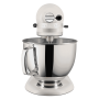 KitchenAid Profi Power-Set: KitchenAid Artisan Küchenmaschine 4,8 L - MILKSHAKE -  inkl. Profi-Spritzschutz Zuhälter und Profi-Edelstahl-Rührelemente Teigpeitsche, Schaumschläger & Tornado