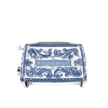 SMEG 2-Schlitz Toaster TSF01DGBEU Dolce&Gabbana Blu...