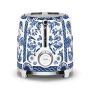 SMEG 2-Schlitz Toaster TSF01DGBEU Dolce&Gabbana Blu Mediterraneo