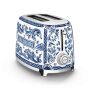 SMEG 2-Schlitz Toaster TSF01DGBEU Dolce&Gabbana Blu Mediterraneo