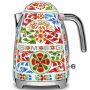 SMEG Wasserkocher KLF03DGEU mit 1,7 L Fassungsvermögen Dolce&Gabbana Sicily is my Love